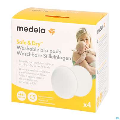 Stilleinlagen -medela Waschbar 4st, A-Nr.: 1543197 - 05