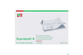 Kompressen Suprasorb/steril A Calzium-alginat 5x 5cm 10st, A-Nr.: 2203322 - 01