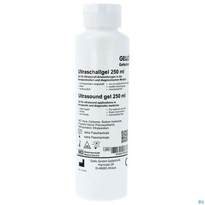 ULTRASCHALLGEL FARBLOS 250ML, A-Nr.: 4726544 - 01