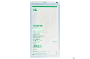 Vlieskompressen Vliwasoft 4fach Steril 10x 20cm 2st, A-Nr.: 1016960 - 01