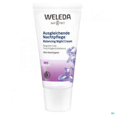 Weleda Iris Ausgleichende Nachtplege 30ml, A-Nr.: 3376800 - 01