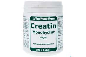 Sie sehen eine Packung Creatin Monohydrat Pulver 100% Rein 500g, Produktbild: 01 Creatin Monohydrat Pulver 100% Rein 500g, A-Nr.: 3204140 - 01