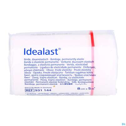 Elastische Binden Idealast 10 Binden Unterverpackt 5mx 8cm 1st, A-Nr.: 1738179 - 04