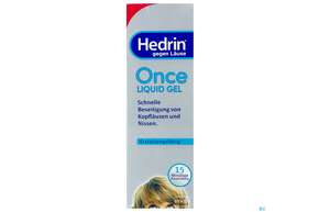 Sie sehen eine Packung Hedrin Once Liquid Gel 100ml, Produktbild: 01 Hedrin Once Liquid Gel 100ml, A-Nr.: 5062419 - 01