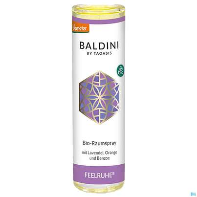 Sie sehen eine Packung Taoasis Baldini Raumspray Feelruhe 50ml, Produktbild: 05 Taoasis Baldini Raumspray Feelruhe 50ml, A-Nr.: 4615744 - 05
