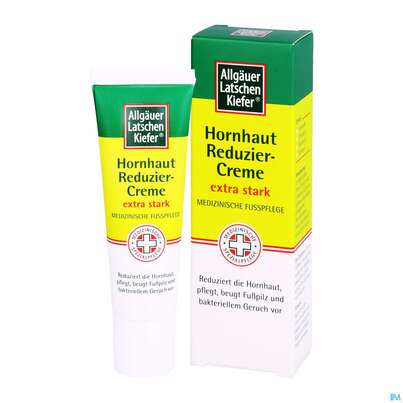 Sie sehen eine Packung Allgaeuer Latschenkiefer Hornhaut Reduzier-creme Extra Stark Neu 30ml, Produktbild: 09 Allgaeuer Latschenkiefer Hornhaut Reduzier-creme Extra Stark Neu 30ml, A-Nr.: 4834848 - 09