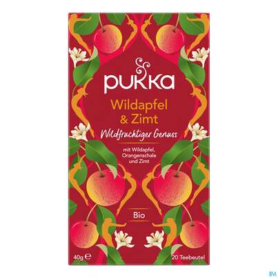 Bio Pukka Wildapfel &amp; Zimt 20 Filterbeutel, A-Nr.: 4407916 - 01