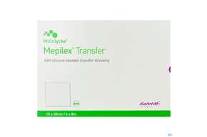 Wundverband Mepilex Silikon Transfer 15x20cm -moe 5st, A-Nr.: 2688319 - 01