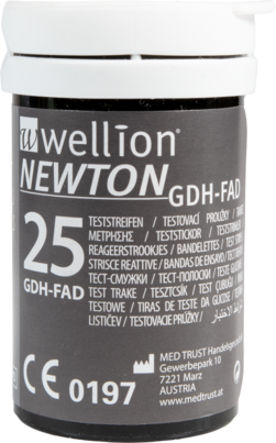 Wellion NEWTON Teststreifen Dose 2x25 Stk., A-Nr.: 5355067 - 04