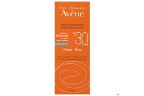 Sie sehen eine Packung Avène Sonnenfluid Spf 30+ 50ml, Produktbild: 01 Avène Sonnenfluid Spf 30+ 50ml, A-Nr.: 5212758 - 01