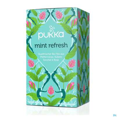 Bio Pukka Mint Refresh 20 Filterbeutel, A-Nr.: 4407632 - 01