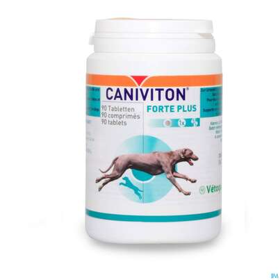 Veterinaerprodukte Caniviton Forte Plus Tabl 90st, A-Nr.: 3664551 - 01