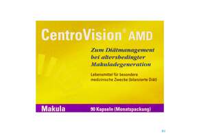 Sie sehen eine Packung Centrovision Kapseln Amd 90st, Produktbild: 01 Centrovision Kapseln Amd 90st, A-Nr.: 5269132 - 01