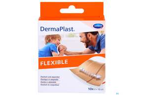 DERMAPLAST FLEXIBLE 8X 10CM 10ST, A-Nr.: 3047172 - 01