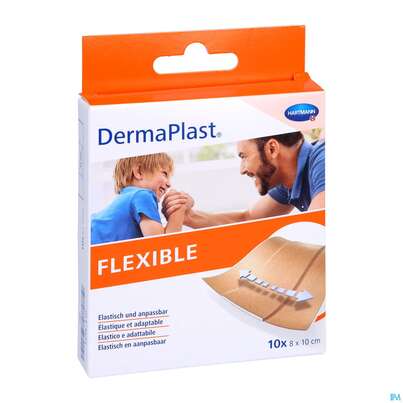 DERMAPLAST FLEXIBLE 8X 10CM 10ST, A-Nr.: 3047172 - 05