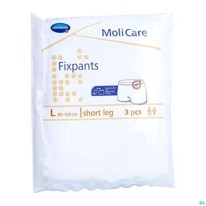 Inkontinenz Molicare Fixpants Netzhoeschen Short Leg Gr L 3st, A-Nr.: 1165370 - 03