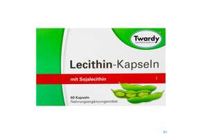 Sie sehen eine Packung Lecithin Kapseln-twardy 60st, Produktbild: 01 Lecithin Kapseln-twardy 60st, A-Nr.: 3421363 - 01