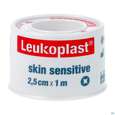 Wundverband Leukoplast Skin Sensitive Fixierverband Silikon Spule 2,5cmx 1m 76173 1st, A-Nr.: 5109871 - 02
