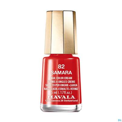 Sie sehen eine Packung Mavala Nagellacke 82 Samara 5ml, Produktbild: 02 Mavala Nagellacke 82 Samara 5ml, A-Nr.: 4365164 - 02