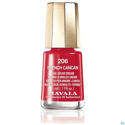 Mavala Nagellacke 206 French Cancan 5ml, A-Nr.: 3410336 - 02