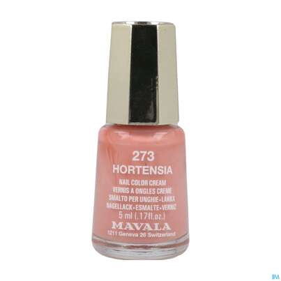 Sie sehen eine Packung Mavala Nagellacke 273 Hortensia 5ml, Produktbild: 02 Mavala Nagellacke 273 Hortensia 5ml, A-Nr.: 4160893 - 02