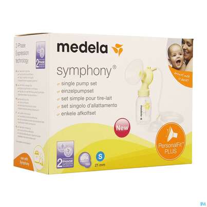 Medela Symphony/einzelpumpset Personalfit+ Gr.s 21mm 1st, A-Nr.: 5409461 - 02