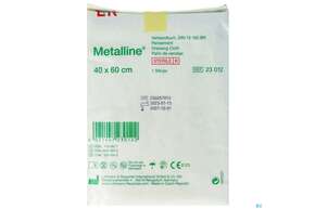 Metalline-lohmann Verbandtuch Entkeimt 40x 60cm 1st, A-Nr.: 1104977 - 01