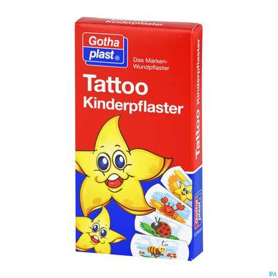 Tattoo Kinderpflaster 25x 57mm 8st, A-Nr.: 4313173 - 02