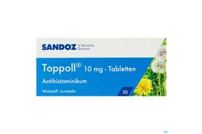 Toppoll Tabl 10mg 30st, A-Nr.: 4207614 - 01