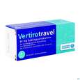 Sie sehen eine Packung Vertirotravel Sublingualtabl 50mg 4st, Produktbild: 02 Vertirotravel Sublingualtabl 50mg 4st, A-Nr.: 4963557 - 02