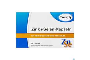 Zink +selen Kapseln Twardy 40st, A-Nr.: 1876711 - 01