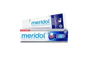Sie sehen eine Packung meridol® Parodont Expert Zahncreme, Produktbild: 01 meridol® Parodont Expert Zahncreme, A-Nr.: 4607199 - 01