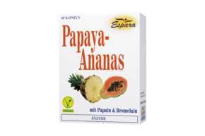 Sie sehen eine Packung Espara Papaya Kapseln, Produktbild: 01 Espara Papaya Kapseln, A-Nr.: 2179227 - 01