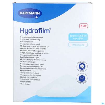 Wundverband Hydrofilm 10x 12,5cm 10st, A-Nr.: 3697088 - 02