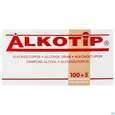 Sie sehen eine Packung Alkoholtupfer Alkotip 70% 100st, Produktbild: 01 Alkoholtupfer Alkotip 70% 100st, A-Nr.: 2662047 - 01