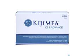 Sie sehen eine Packung Kijimea Kapseln K53/advance 56st, Produktbild: 01 Kijimea Kapseln K53/advance 56st, A-Nr.: 5718104 - 01