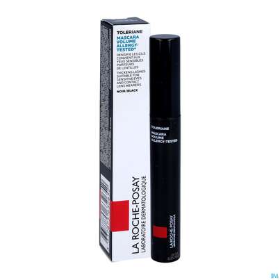 Sie sehen eine Packung La Roche Posay Mascara/toleriane Volume Schwarz 6,9ml, Produktbild: 06 La Roche Posay Mascara/toleriane Volume Schwarz 6,9ml, A-Nr.: 4363515 - 06