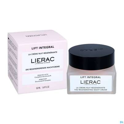 Sie sehen eine Packung Lierac Lift Integral Night Cream Neu 50ml, Produktbild: 08 Lierac Lift Integral Night Cream Neu 50ml, A-Nr.: 5731027 - 08