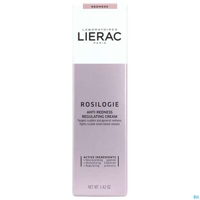 Sie sehen eine Packung Lierac Rosilogie Creme Neu 40ml, Produktbild: 01 Lierac Rosilogie Creme Neu 40ml, A-Nr.: 4831347 - 01
