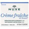 Sie sehen eine Packung Nuxe Creme/fraiche/de Beaute Moisturising/rich Cream 2022 50ml, Produktbild: 01 Nuxe Creme/fraiche/de Beaute Moisturising/rich Cream 2022 50ml, A-Nr.: 4079843 - 01