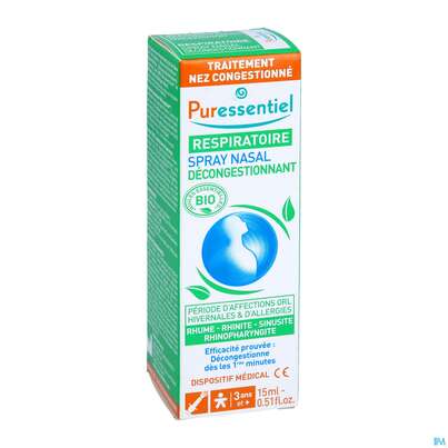 Nasen Spray Puressentiel Atemweg Hypertonisch 15ml, A-Nr.: 4876775 - 03