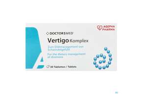 Sie sehen eine Packung Vertigo Komplex Tabl 30st, Produktbild: 01 Vertigo Komplex Tabl 30st, A-Nr.: 4137227 - 01