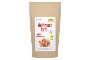 Sie sehen eine Packung Espara Weihrauch forte Kapseln, Produktbild: 01 Espara Weihrauch forte Kapseln, A-Nr.: 5331291 - 01
