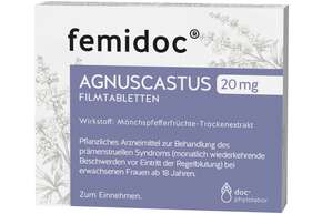 femidoc® AGNUSCASTUS 20 MG - FILMTABLETTEN, A-Nr.: 4984499 - 01