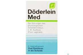 Doederlein-med Vaginalkapseln 6st, A-Nr.: 0751858 - 01