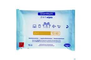 Desinfektionstuecher Sterillium -hartmann 2in1 Tuch 15st, A-Nr.: 5836111 - 01