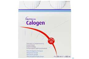 Sie sehen eine Packung Calogen 200ml Neutral 4st, Produktbild: 01 Calogen 200ml Neutral 4st, A-Nr.: 4295883 - 01