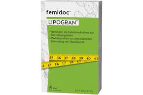 Sie sehen eine Packung femidoc® LIPOGRAN®, Produktbild: 01 femidoc® LIPOGRAN®, A-Nr.: 5858207 - 01