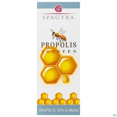 Sie sehen eine Packung Propolis Tropfen 10% Spagyra 20ml, Produktbild: 01 Propolis Tropfen 10% Spagyra 20ml, A-Nr.: 4154237 - 01