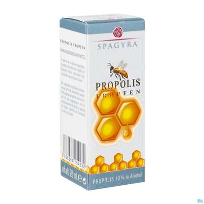 Sie sehen eine Packung Propolis Tropfen 10% Spagyra 20ml, Produktbild: 02 Propolis Tropfen 10% Spagyra 20ml, A-Nr.: 4154237 - 02
